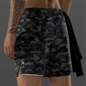 Lululemon Surge Short *Liner 6" M7AG2S (Variegated Mesh Camo Black) - Size M